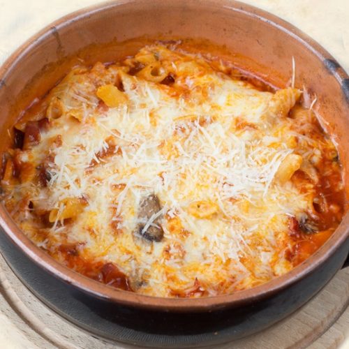 pene siciliene gratinate